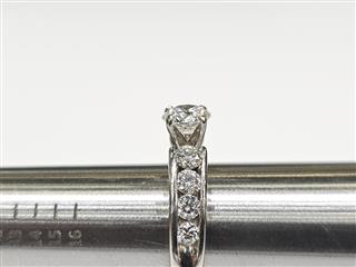 18K White Gold G VS1 2 CT Round Diamond Engagement Ring Sz 7